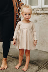 Quincy Mae Baby Dress In Rose