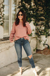 The Dayne Sweater In Mauve