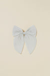 Noralee Oversized Bow In Sea Mist