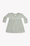 Quincy Mae Baby Dress In Sage